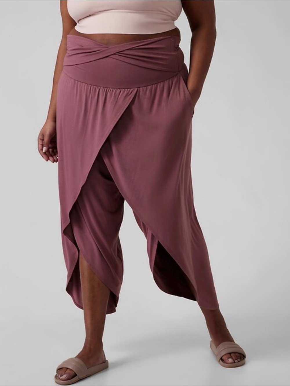 Athleta Release Pant in Tawny Rose Women’s XL NWT